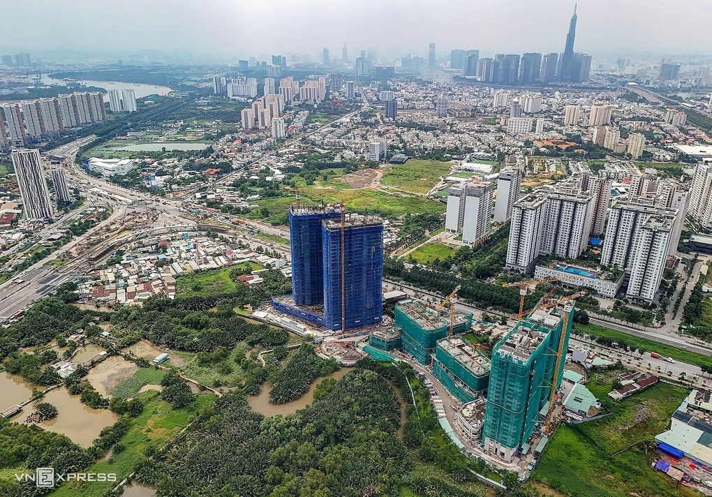 Bất động sản khu đông TP HCM, tháng 8/2025. Ảnh: Quỳnh Trần