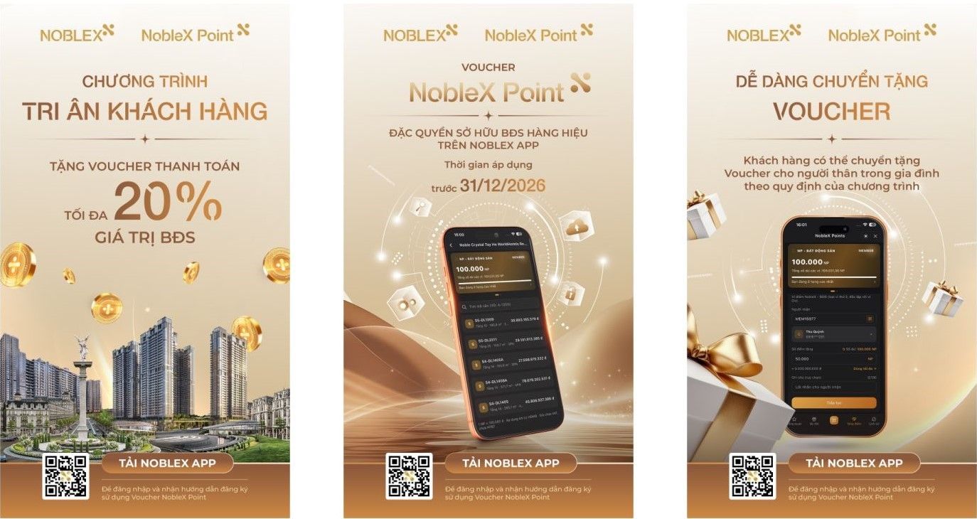 Khách hàng thân thiết của Sunshine Group được tri ân Voucher NobleX Point, có thể thanh toán tối đa 20% khi mua thêm nhà - Ảnh 1