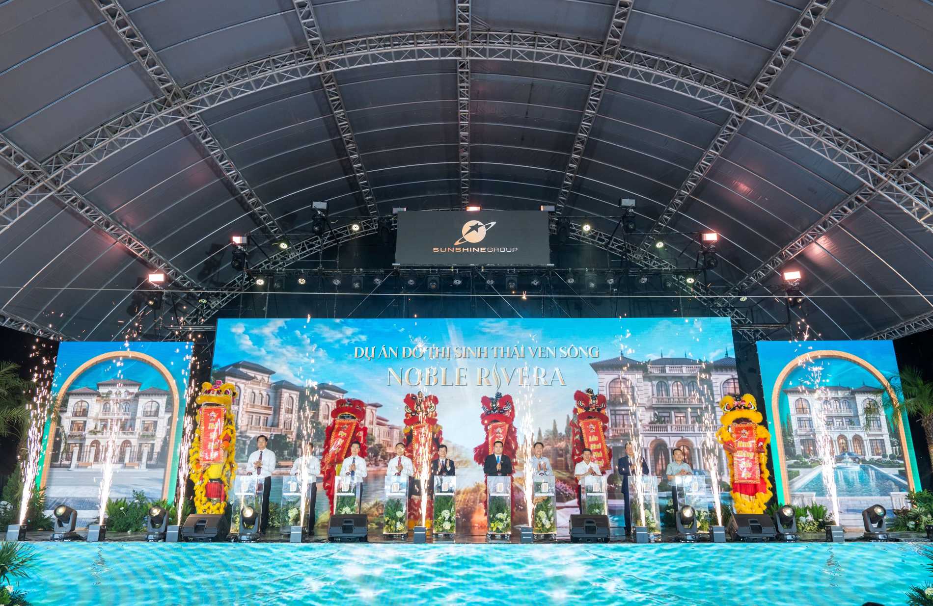Sunshine Group khởi công Noble Rivera - đại đô thị sinh thái ven sông tổng vốn 2 tỷ USD ngay trên đại lộ Tây Thăng Long - Ảnh 1