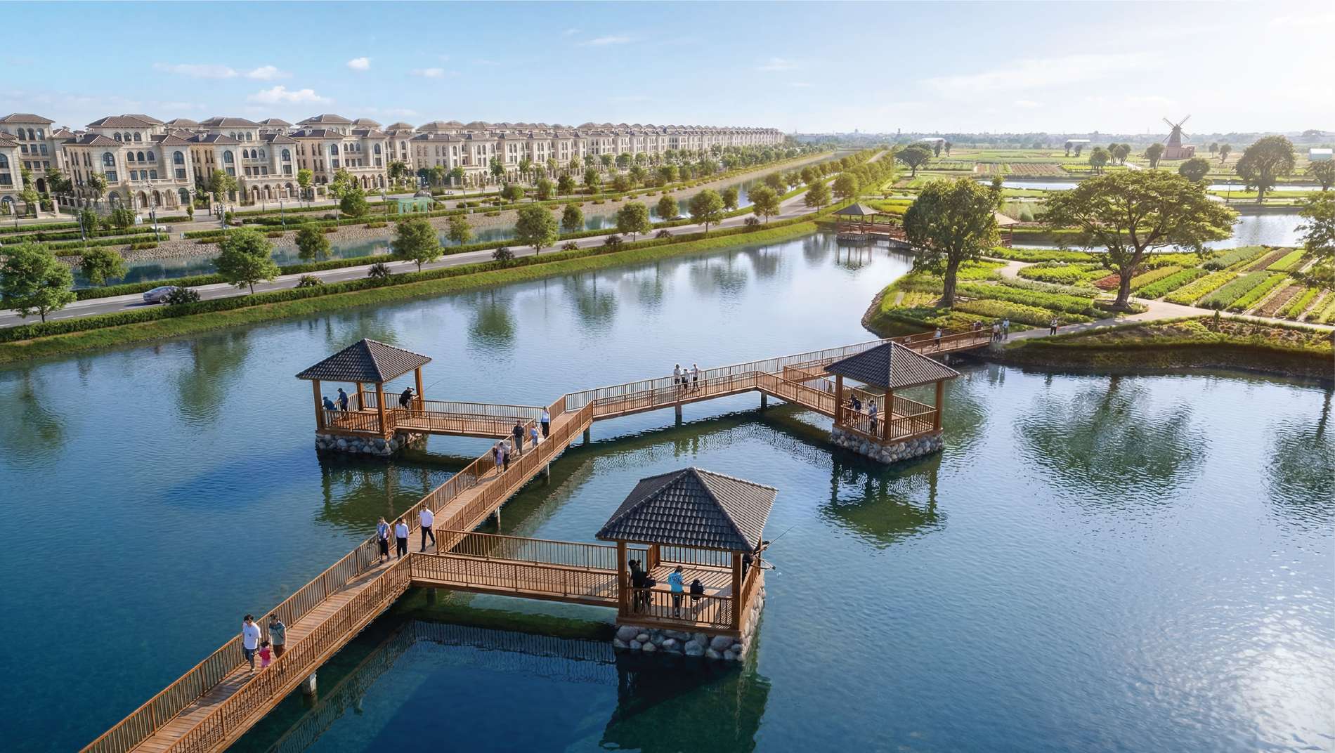Sunshine Group khởi công Noble Rivera - đại đô thị sinh thái ven sông tổng vốn 2 tỷ USD ngay trên đại lộ Tây Thăng Long - Ảnh 5
