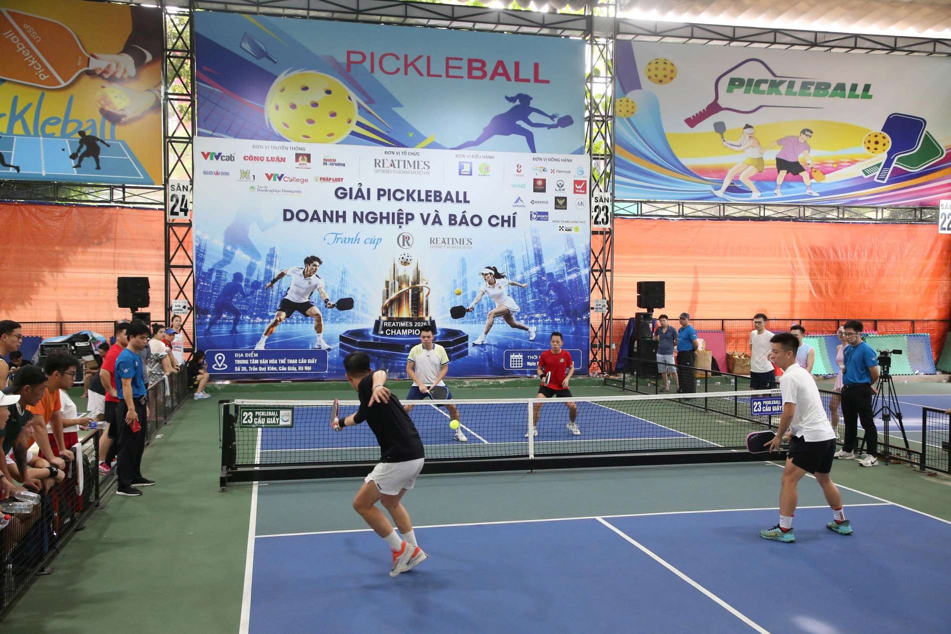 Team Miss Dantal đạt giải Nhất Giải Pickleball Báo chí và Doanh nghiệp tranh cúp Reatimes 2026 - Ảnh 1