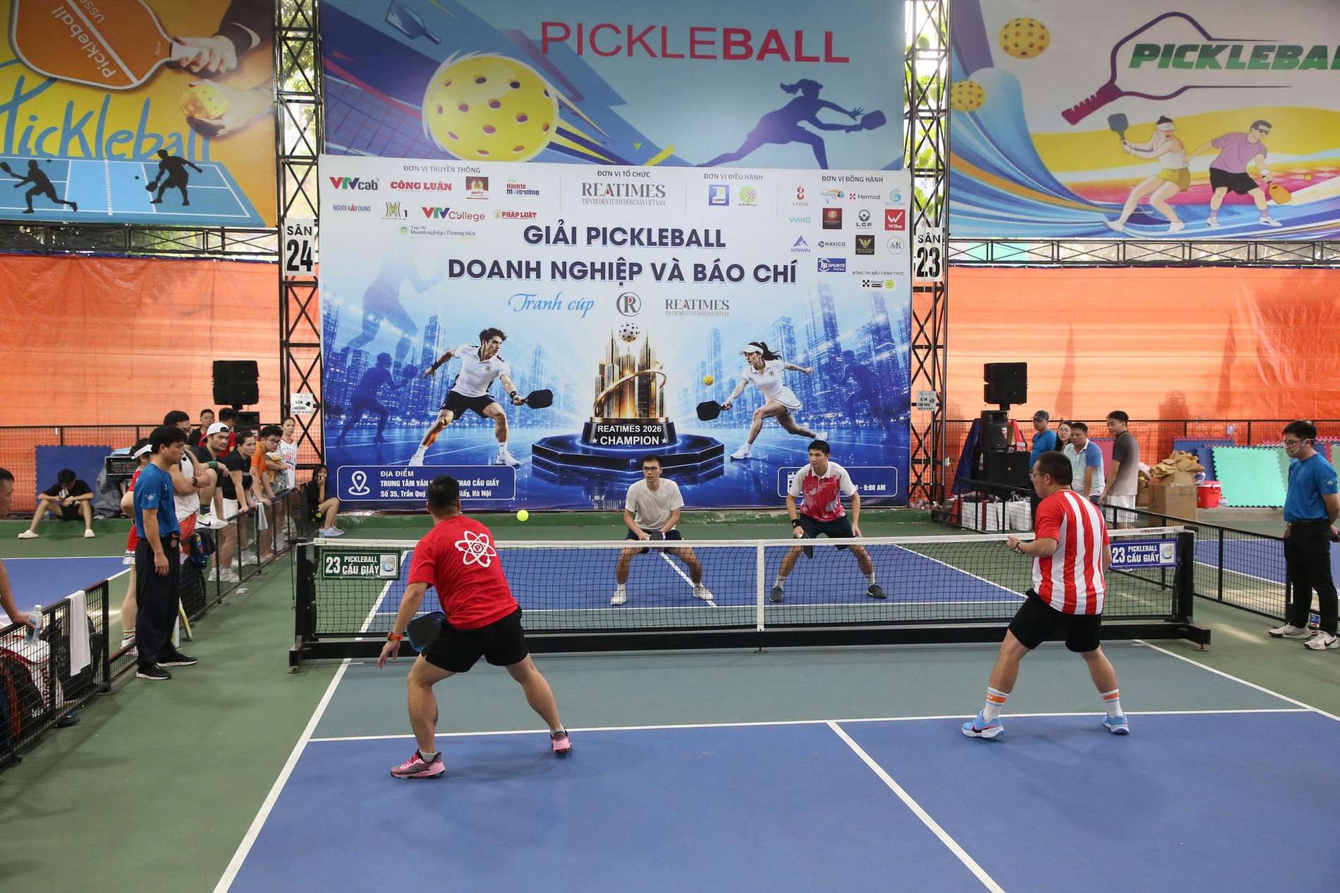 Team Miss Dantal đạt giải Nhất Giải Pickleball Báo chí và Doanh nghiệp tranh cúp Reatimes 2026 - Ảnh 3