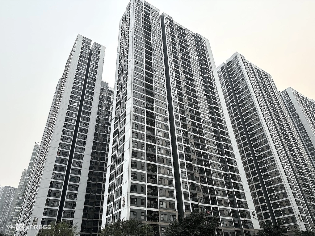 Một khu căn hộ đã bàn giao tại phía tây Hà Nội. Ảnh: Ngọc Diễm