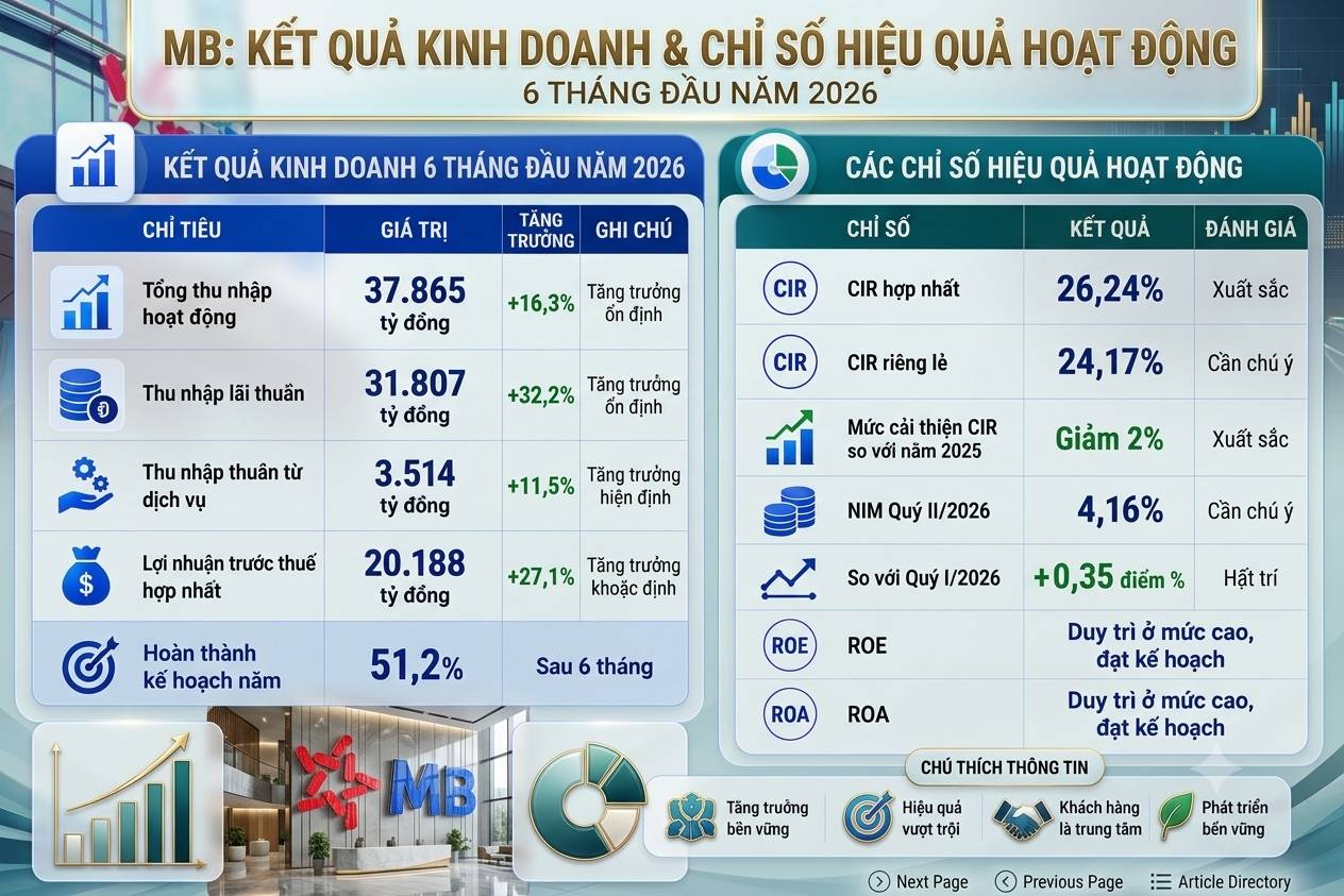 MB lãi hơn 20.000 tỷ đồng sau nửa đầu năm, bứt tốc nhờ tín dụng và chuyển đổi số - Ảnh 2