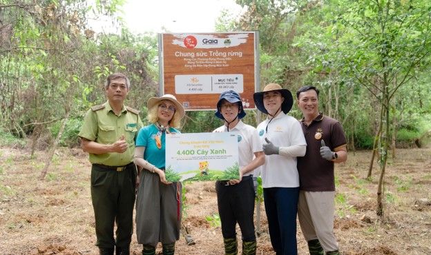 KBSV tiếp tục hành trình "Góp xanh Việt Nam", gần 9.000 cây xanh phủ khắp các cánh rừng Việt Nam - Ảnh 2