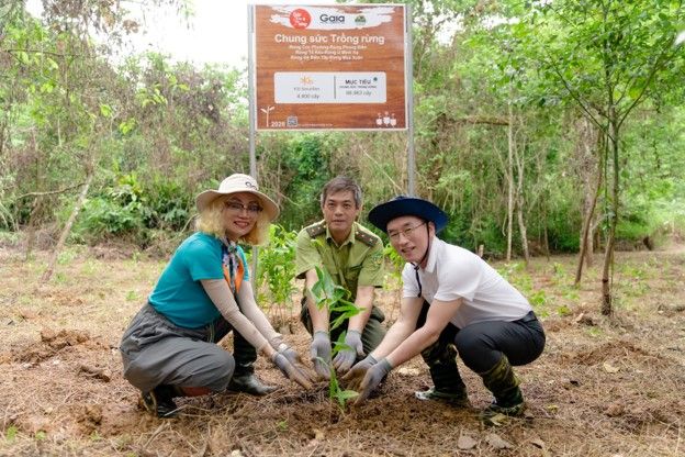 KBSV tiếp tục hành trình "Góp xanh Việt Nam", gần 9.000 cây xanh phủ khắp các cánh rừng Việt Nam - Ảnh 3