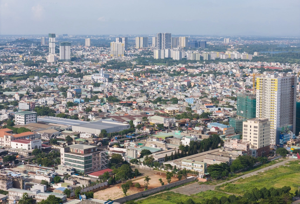 Bất động sản khu đông TP HCM, thuộc phường Dĩ An (tỉnh Bình Dương cũ). Ảnh: Quỳnh Trần