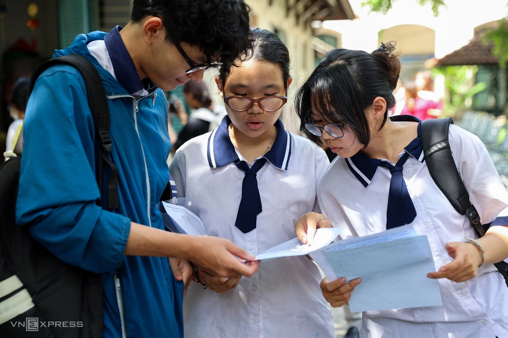 Học sinh thi tốt nghiệp tại TP HCM, tháng 6/2026. Ảnh: Quỳnh Trần