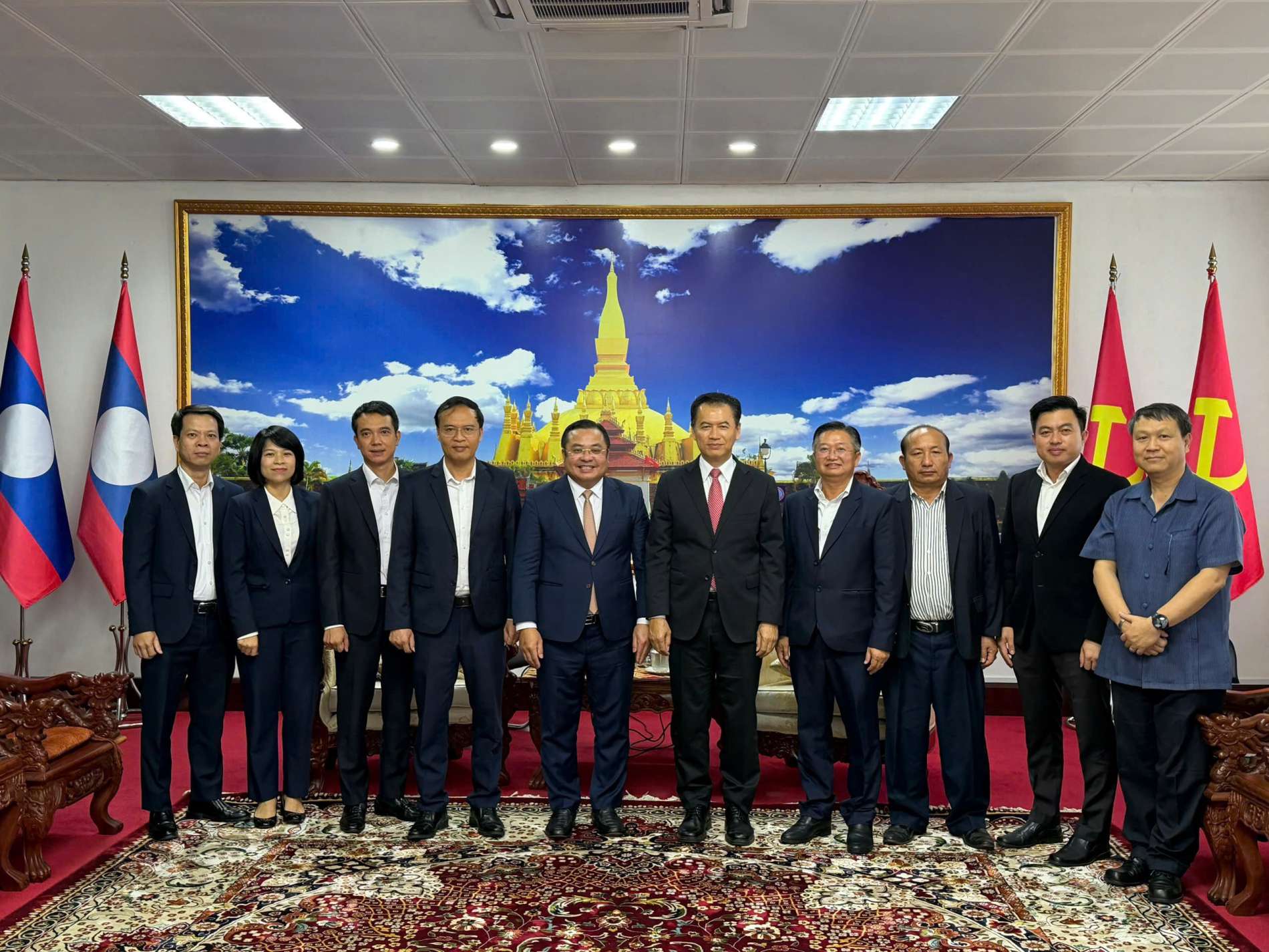 Vinachem tăng cường phối hợp với các cơ quan cấp cao của Lào, thúc đẩy Dự án khai thác và chế biến muối mỏ Kali - Ảnh 2