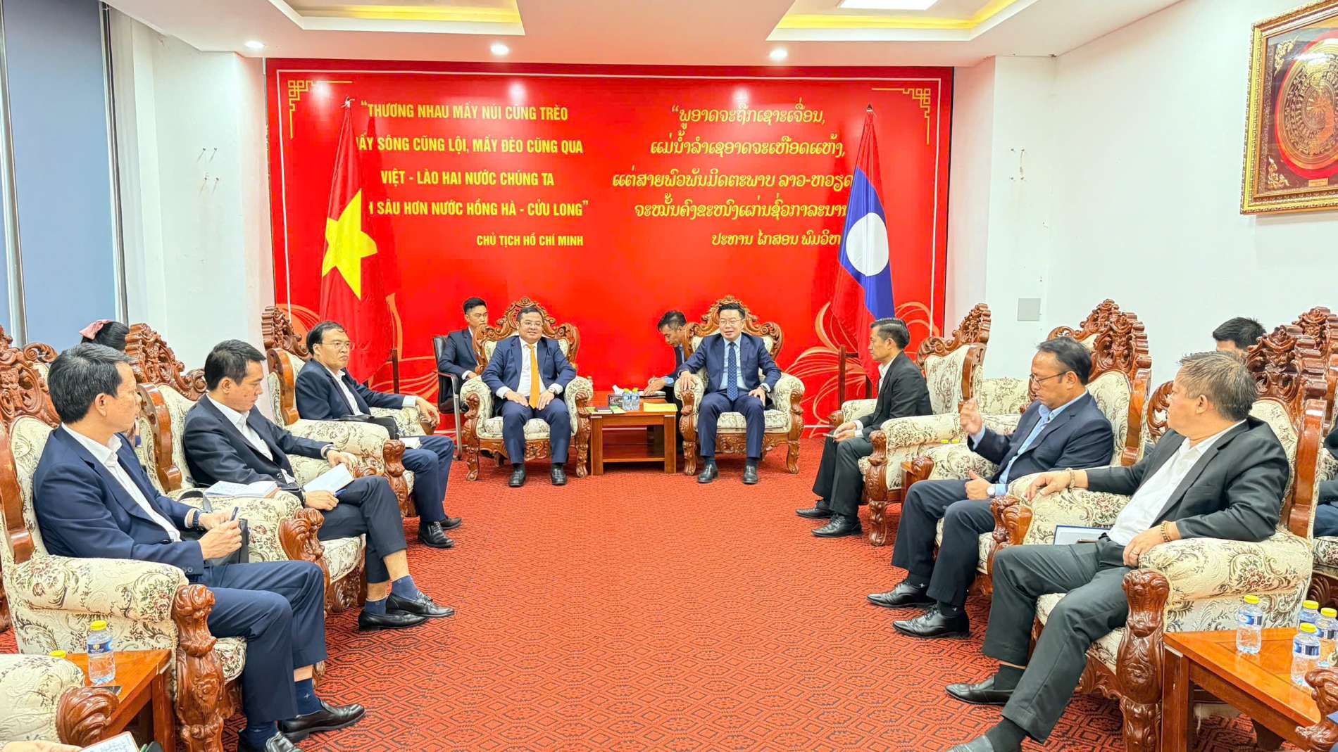 Vinachem tăng cường phối hợp với các cơ quan cấp cao của Lào, thúc đẩy Dự án khai thác và chế biến muối mỏ Kali - Ảnh 5