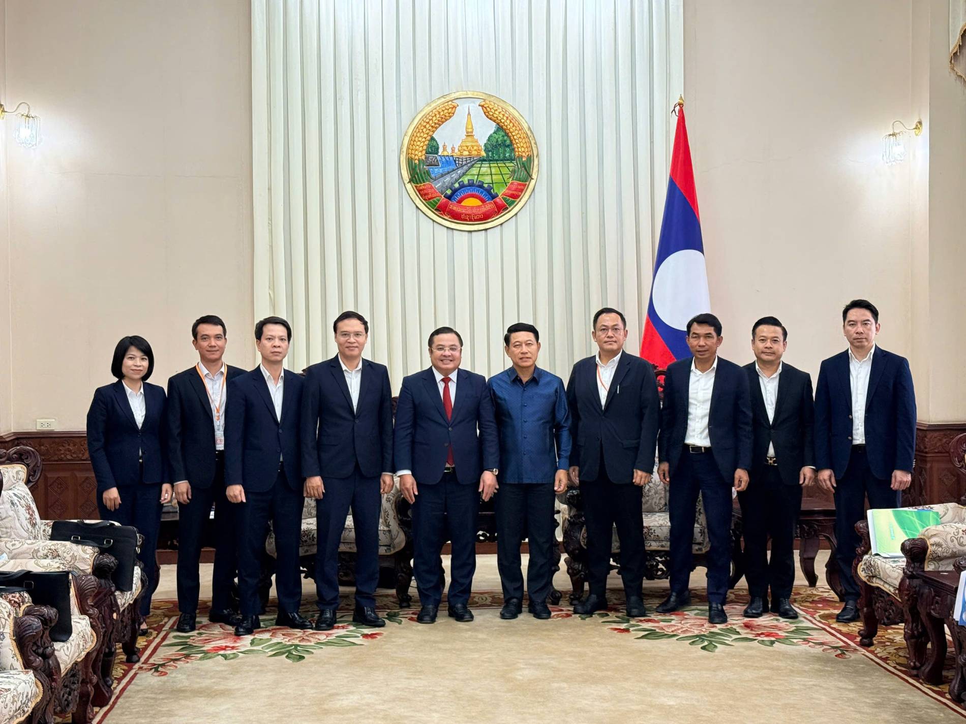 Vinachem tăng cường phối hợp với các cơ quan cấp cao của Lào, thúc đẩy Dự án khai thác và chế biến muối mỏ Kali - Ảnh 7