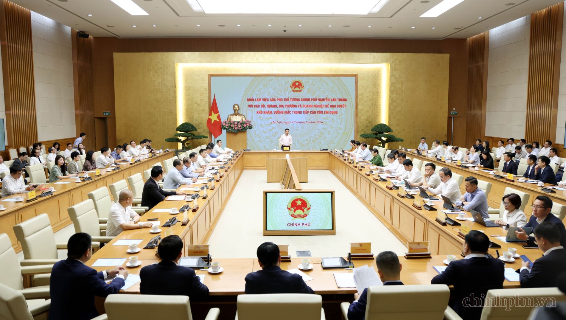 Phó Thủ tướng Nguyễn Văn Thắng: Không để doanh nghiệp có dự án tốt mà không tiếp cận được vốn - Ảnh 2