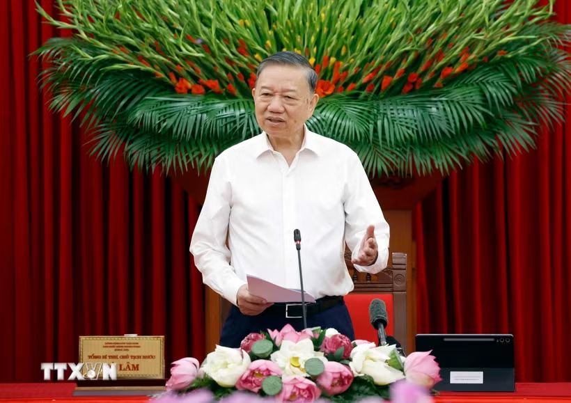 Kết luận của Tổng Bí thư, Chủ tịch nước Tô Lâm về tổng kết thực tiễn và nghiên cứu sửa đổi, bổ sung Điều lệ Đảng - Ảnh 1