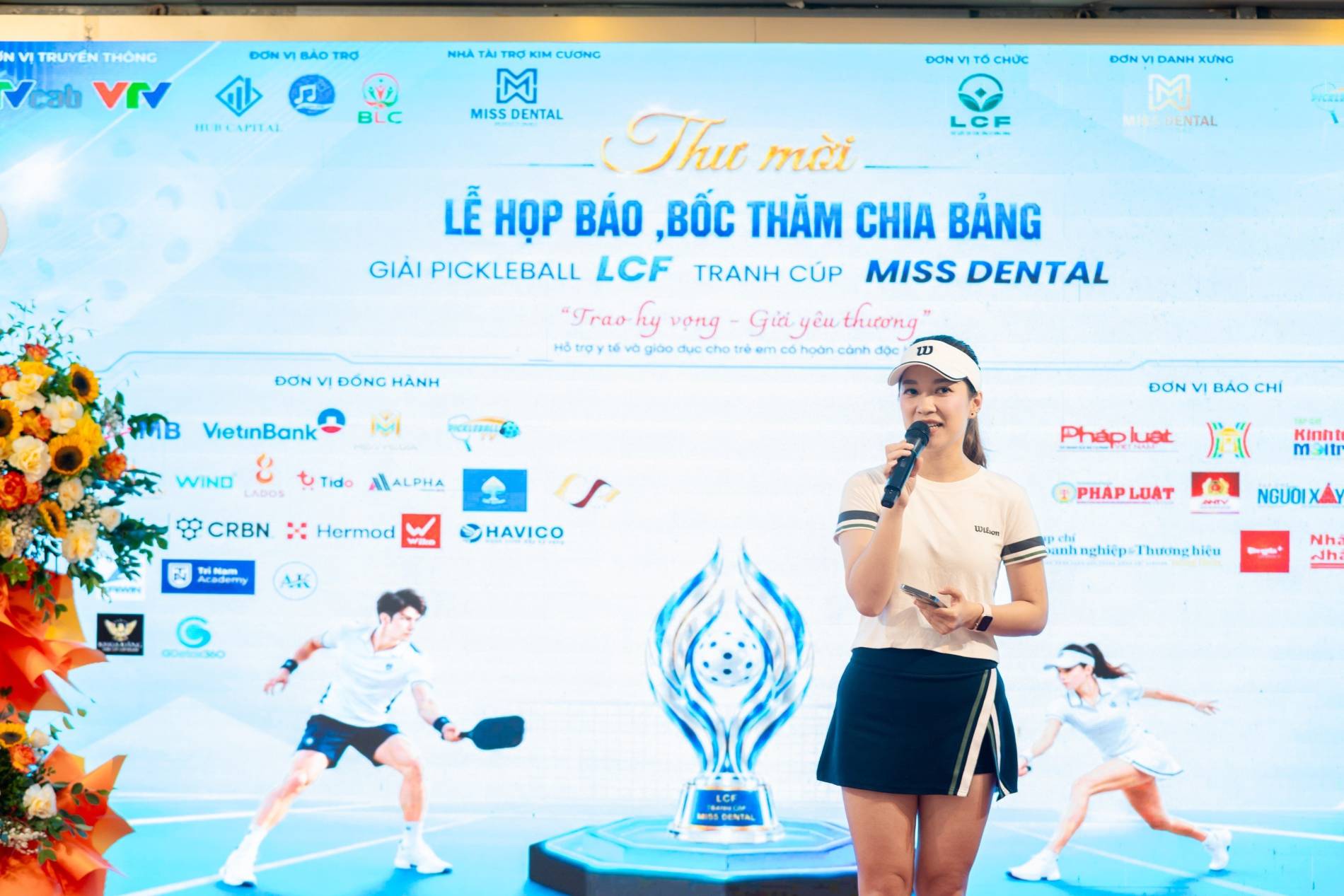 Giải Pickleball LCF tranh cúp Miss Dental 2026: Sức mạnh thể thao kết nối doanh nghiệp và lan tỏa trách nhiệm xã hội - Ảnh 1