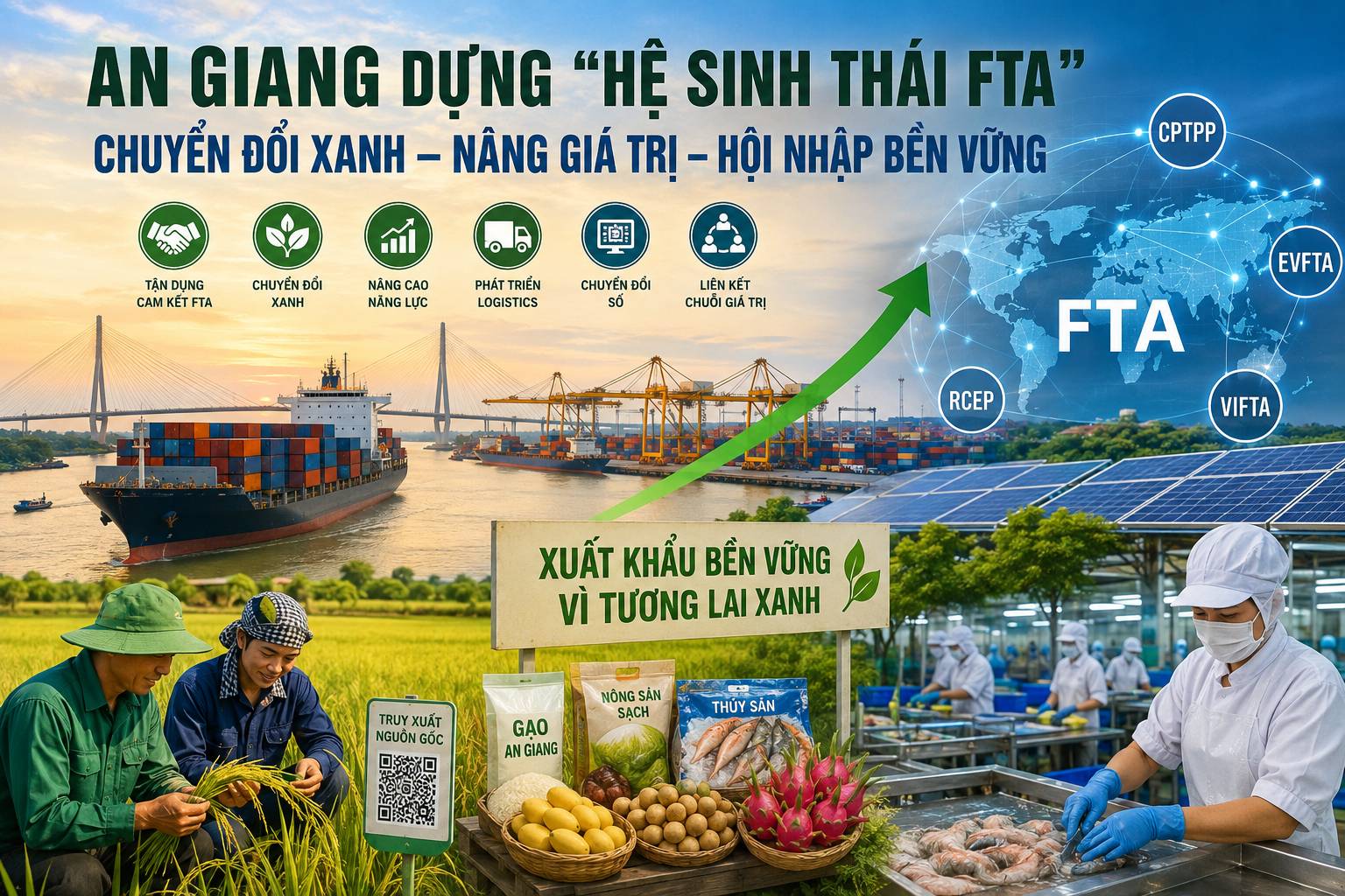 An Giang và bài toán biến lợi thế FTA thành năng lực cạnh tranh bền vững - Ảnh 1