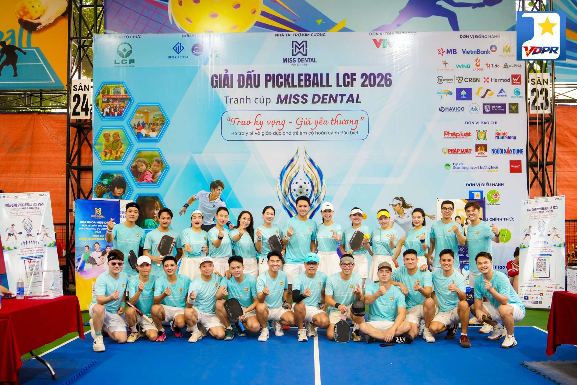 Giải Pickleball LCF tranh cúp Miss Dental: Khi tinh thần thể thao thắp sáng ngọn lửa nhân ái - Ảnh 2