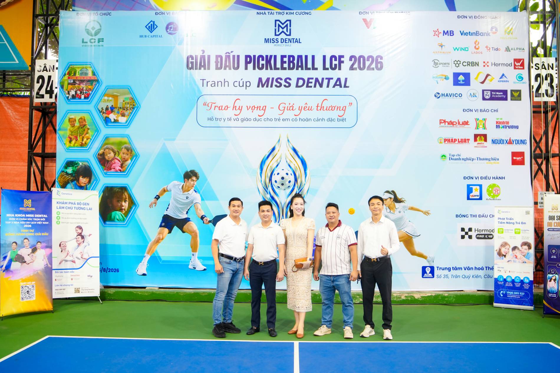 Giải Pickleball LCF tranh cúp Miss Dental: Khi tinh thần thể thao thắp sáng ngọn lửa nhân ái - Ảnh 7