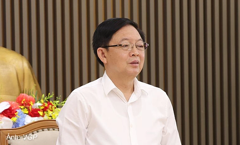 Phó thủ tướng Hồ Quốc Dũng phát biểu tại cuộc họp, ngày 12/8. Ảnh: VGP