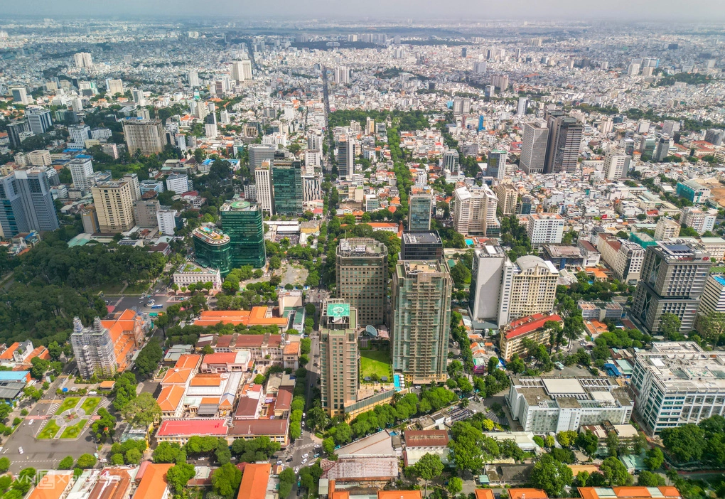 Bất động sản khu trung tâm TP HCM, tháng 7/2025. Ảnh: Quỳnh Trần