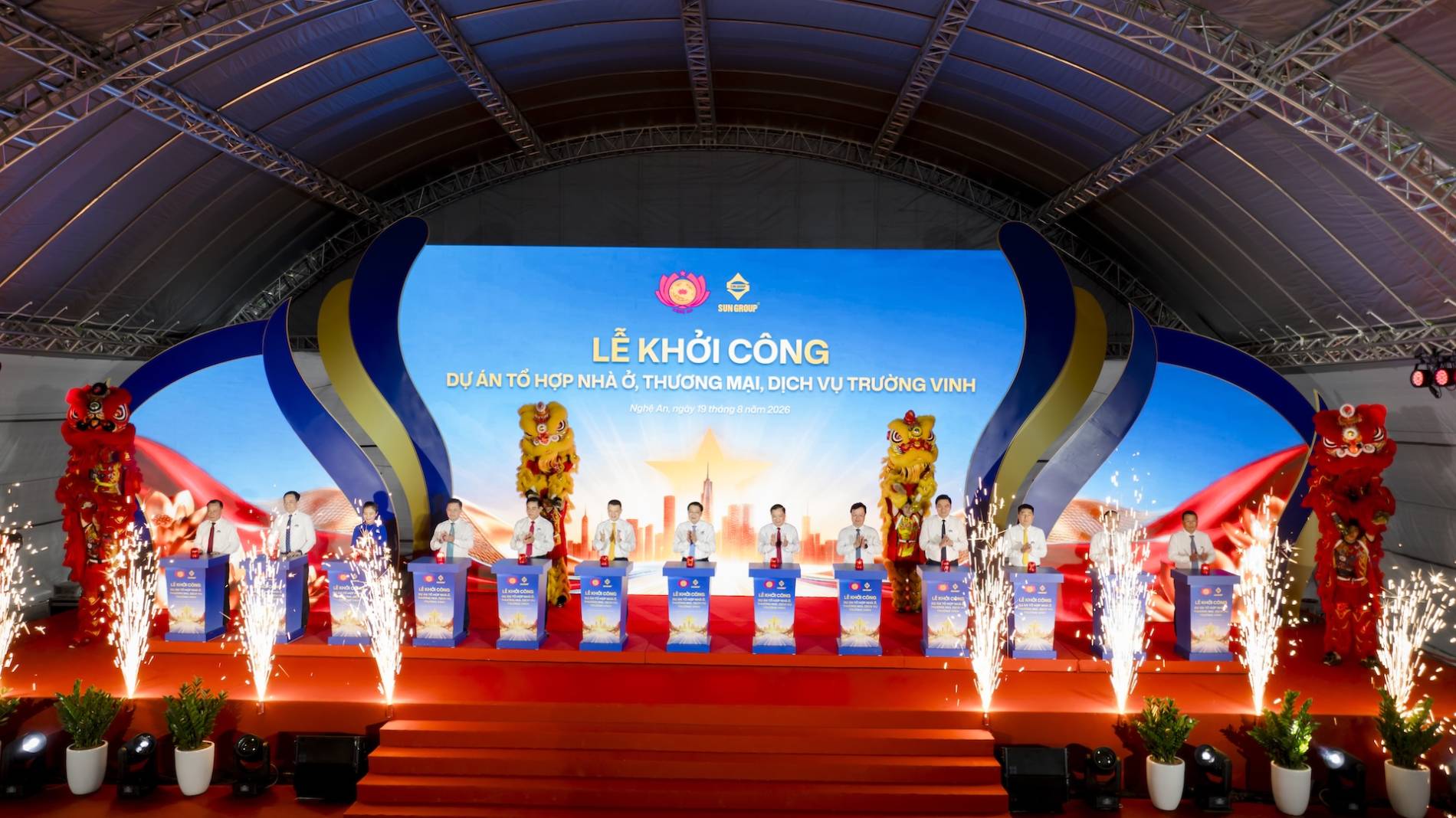 Nghệ An: Khởi công tổ hợp nhà ở, thương mại dịch vụ gần 9.000 tỷ đồng - Ảnh 4