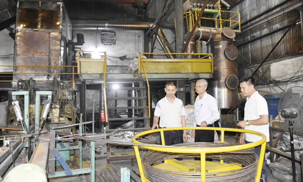 Bắc Ninh mạnh tay xử lý cơ sở gây ô nhiễm tại cụm công nghiệp, làng nghề - Ảnh 1