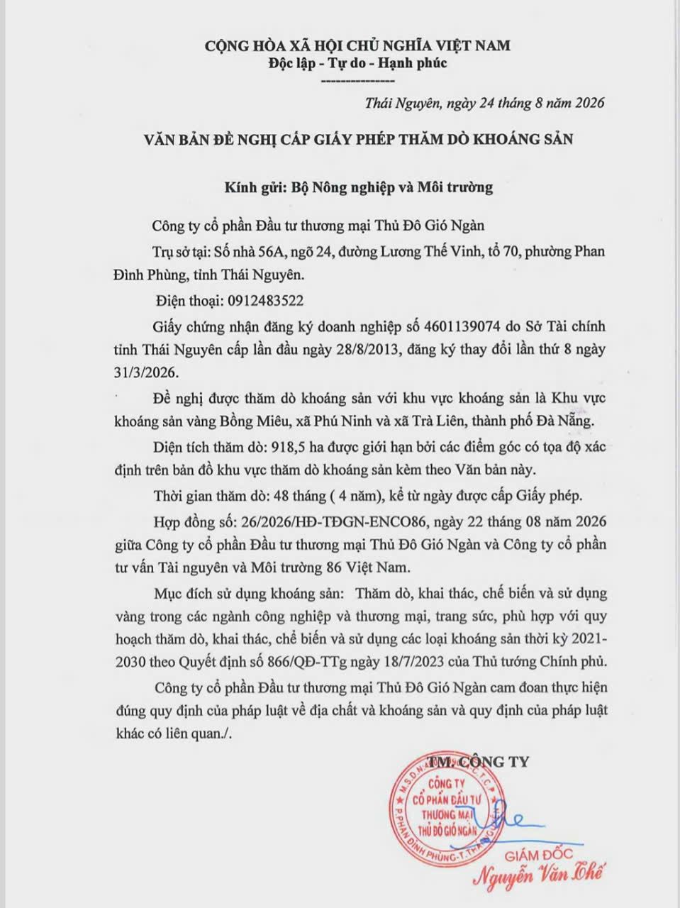 Bồng Miêu: Đánh đổi vốn tự nhiên và bài toán giải quyết "khoảng trống" môi trường trong thăm dò khoáng sản - Ảnh 1