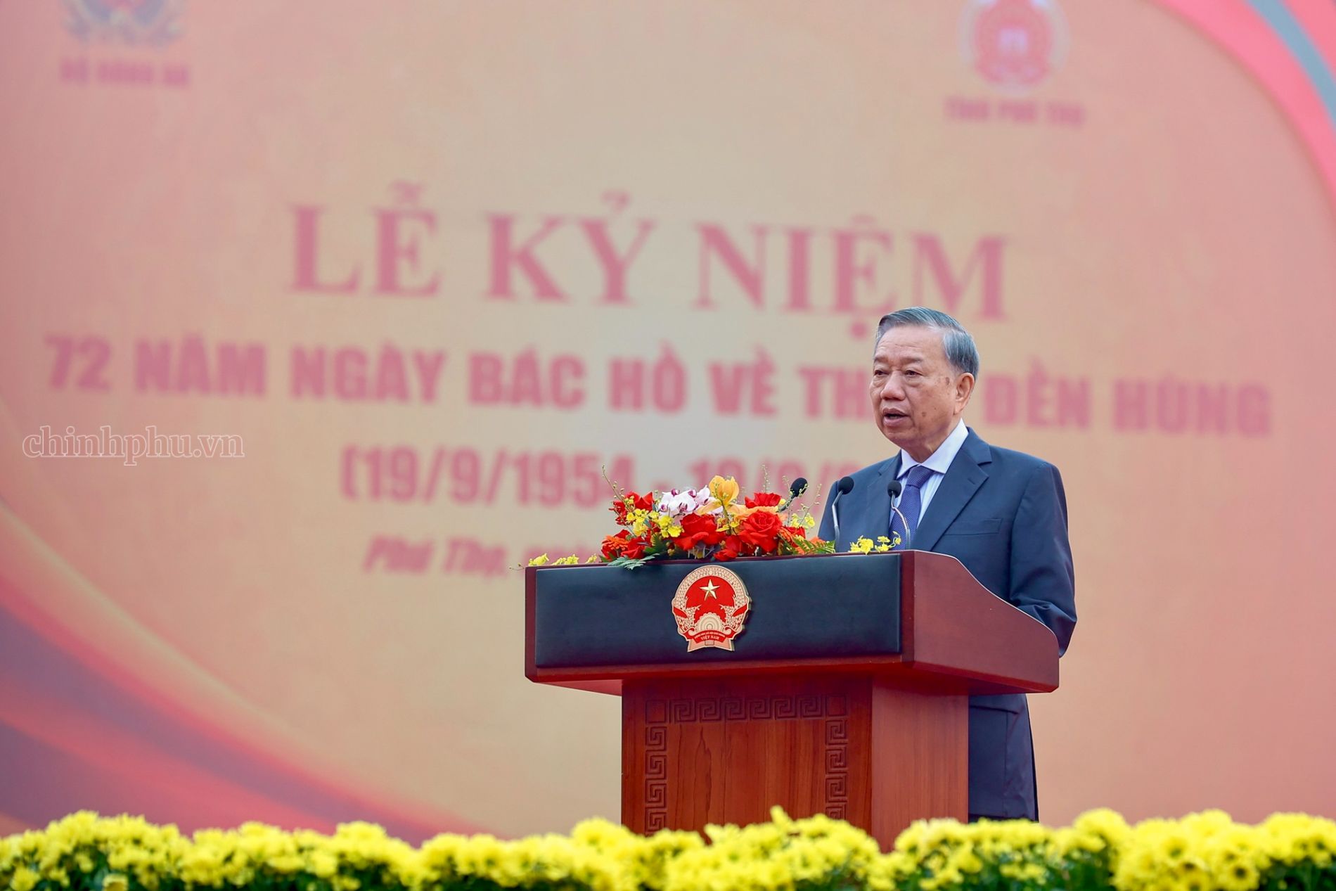 Phát biểu của Tổng Bí thư, Chủ tịch nước Tô Lâm tại Lễ kỷ niệm 72 năm Ngày Bác Hồ về thăm Đền Hùng - Ảnh 1