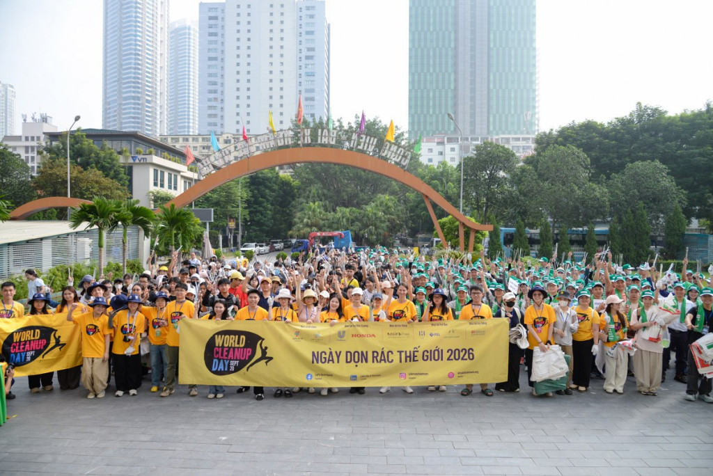 World Cleanup Day 2026 tại Hà Nội: Chung tay giảm thiểu rác thải nhựa tại nguồn và thúc đẩy kinh tế tuần hoàn - Ảnh 7