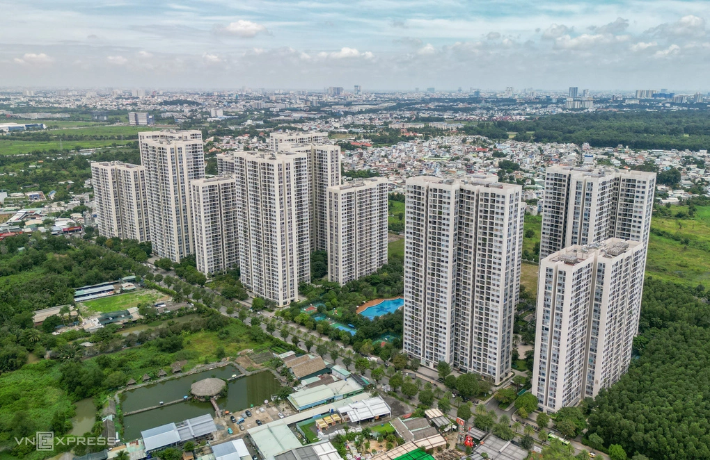Bất động sản khu Đông TP HCM với các dự án chung cư, tháng 8/2026. Ảnh: Quỳnh Trần