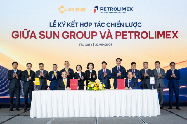 Sun Group - Petrolimex hợp tác chiến lược, kết nối hai hệ sinh thái, hướng tới APEC 2027 | Vietstock - Ảnh 1