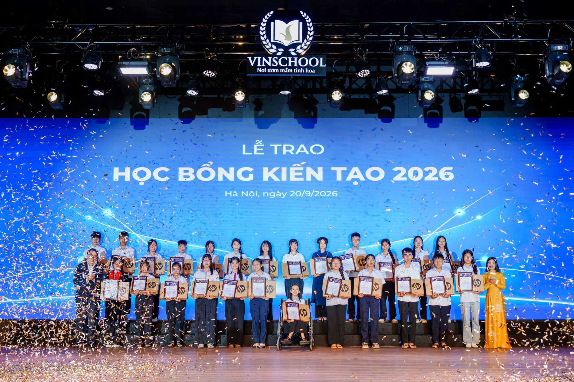 Học bổng Kiến tạo mùa 6 của Vinschool: Trao cơ hội để học sinh kiến tạo tương lai - Ảnh 1