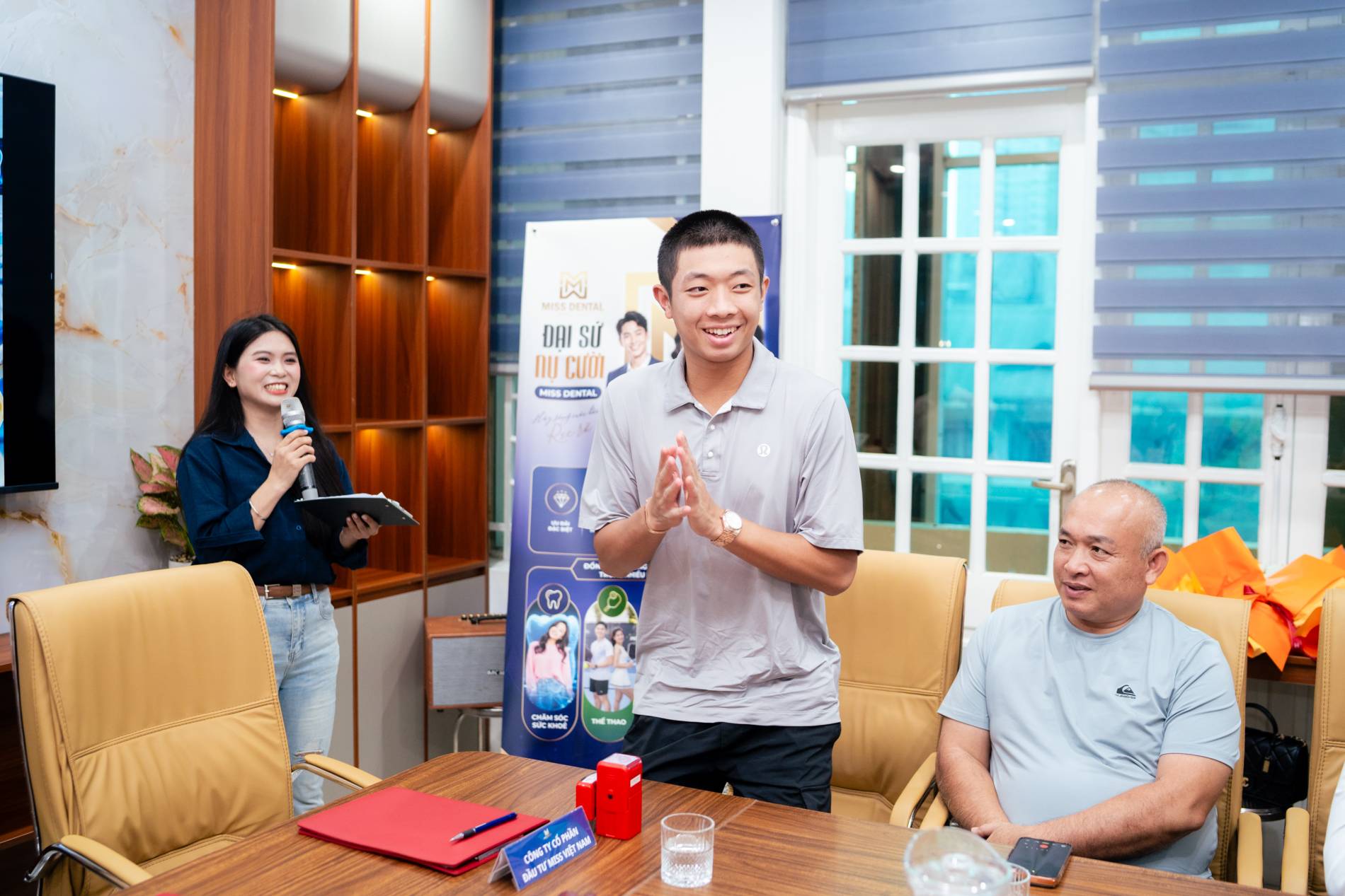 Miss Dental và 'cú bắt tay' chiến lược với tay vợt Quang Dương: Đưa nụ cười Việt vươn tầm quốc tế - Ảnh 1