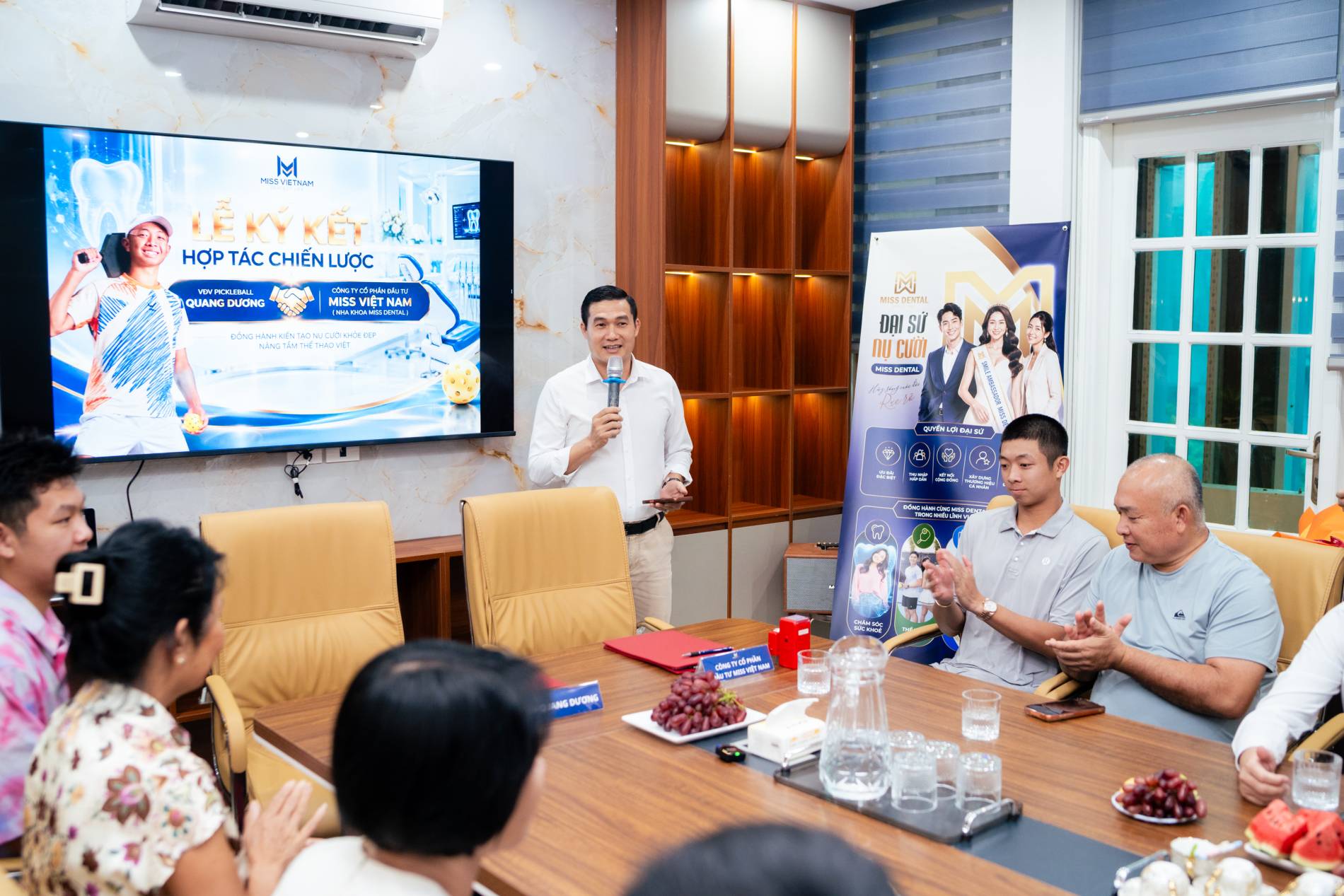 Miss Dental và 'cú bắt tay' chiến lược với tay vợt Quang Dương: Đưa nụ cười Việt vươn tầm quốc tế - Ảnh 2