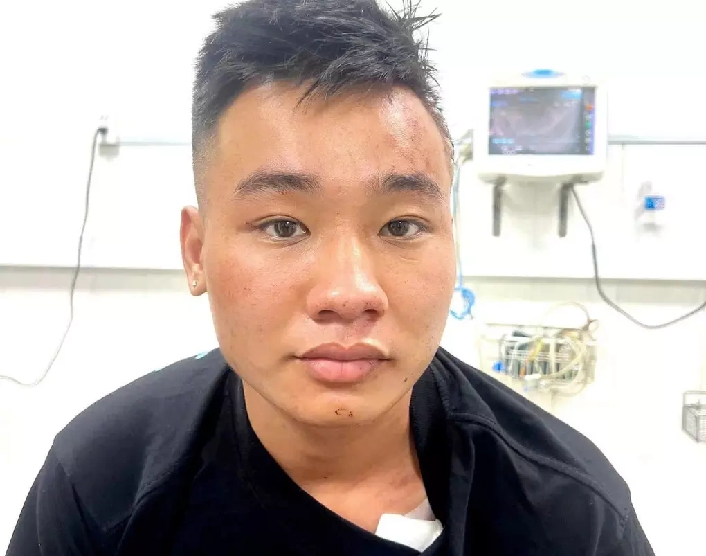 Nguyễn Đức Anh thời điểm bị bắt. Ảnh: Thái Hà