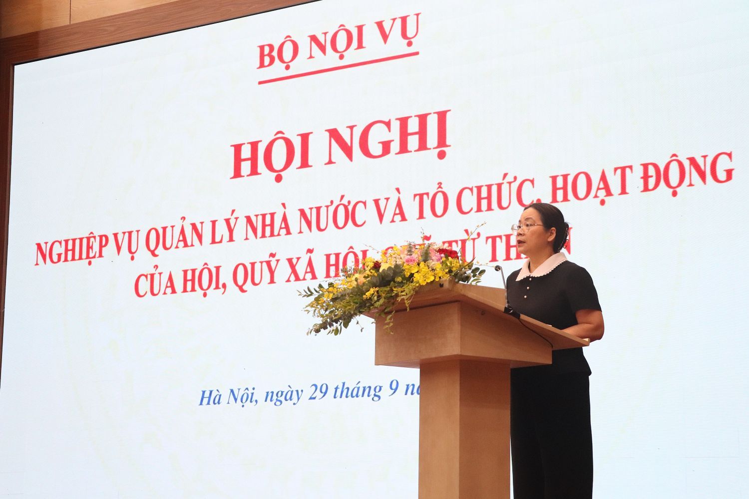 Hội nghị toàn quốc về nghiệp vụ quản lý nhà nước và tổ chức hoạt động của hội, quỹ xã hội, quỹ từ thiện - Ảnh 1
