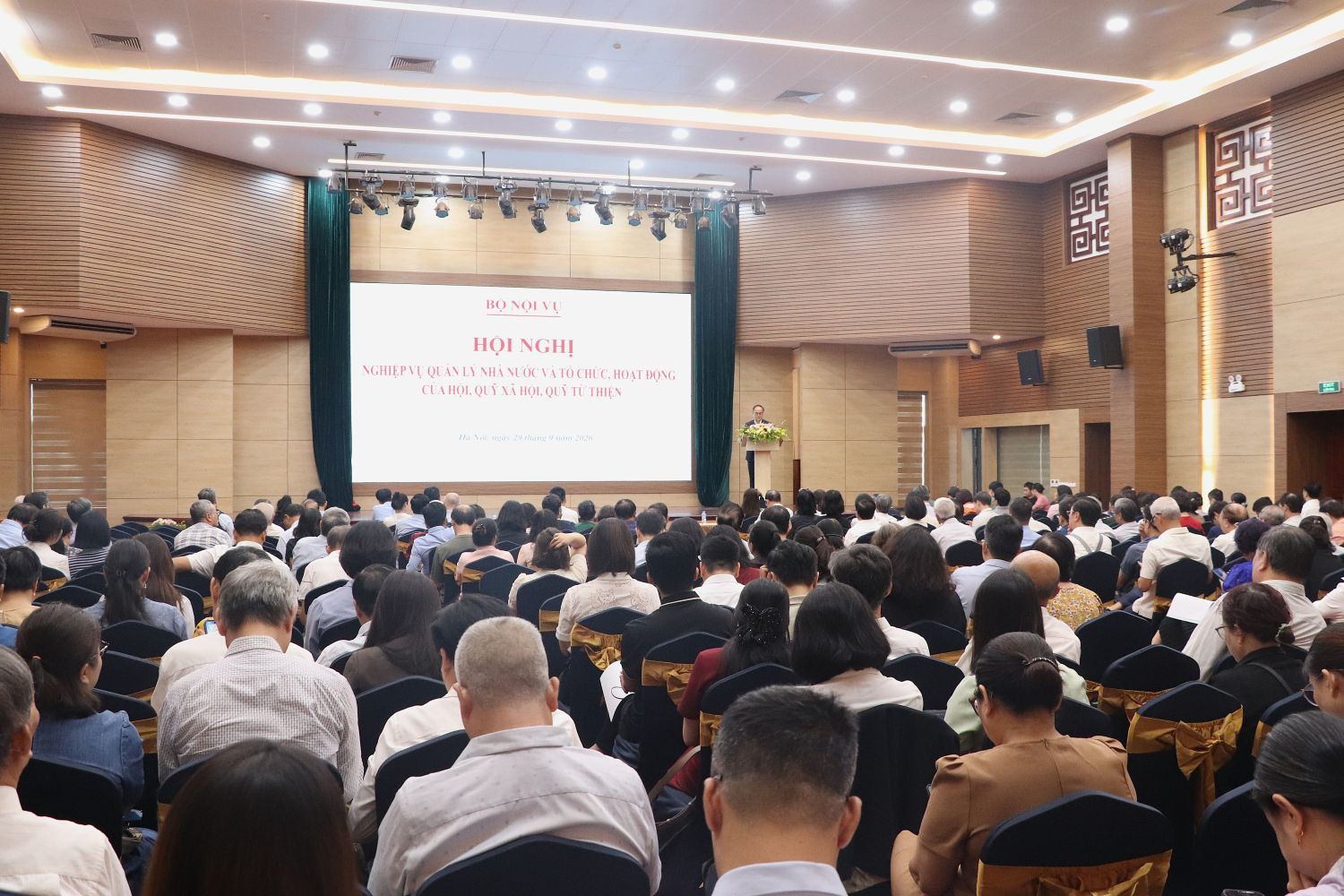 Hội nghị toàn quốc về nghiệp vụ quản lý nhà nước và tổ chức hoạt động của hội, quỹ xã hội, quỹ từ thiện - Ảnh 3