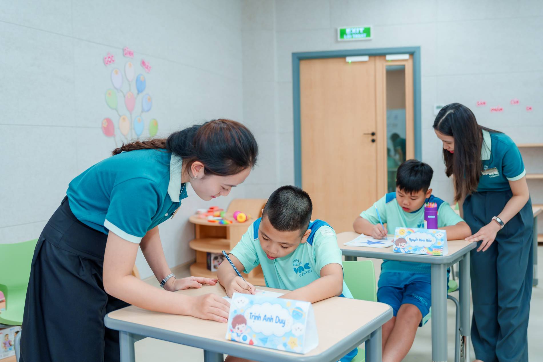 Vin Nexus Center: Trường học hạnh phúc hình trái tim và những gam màu rất “lạ” - Ảnh 5