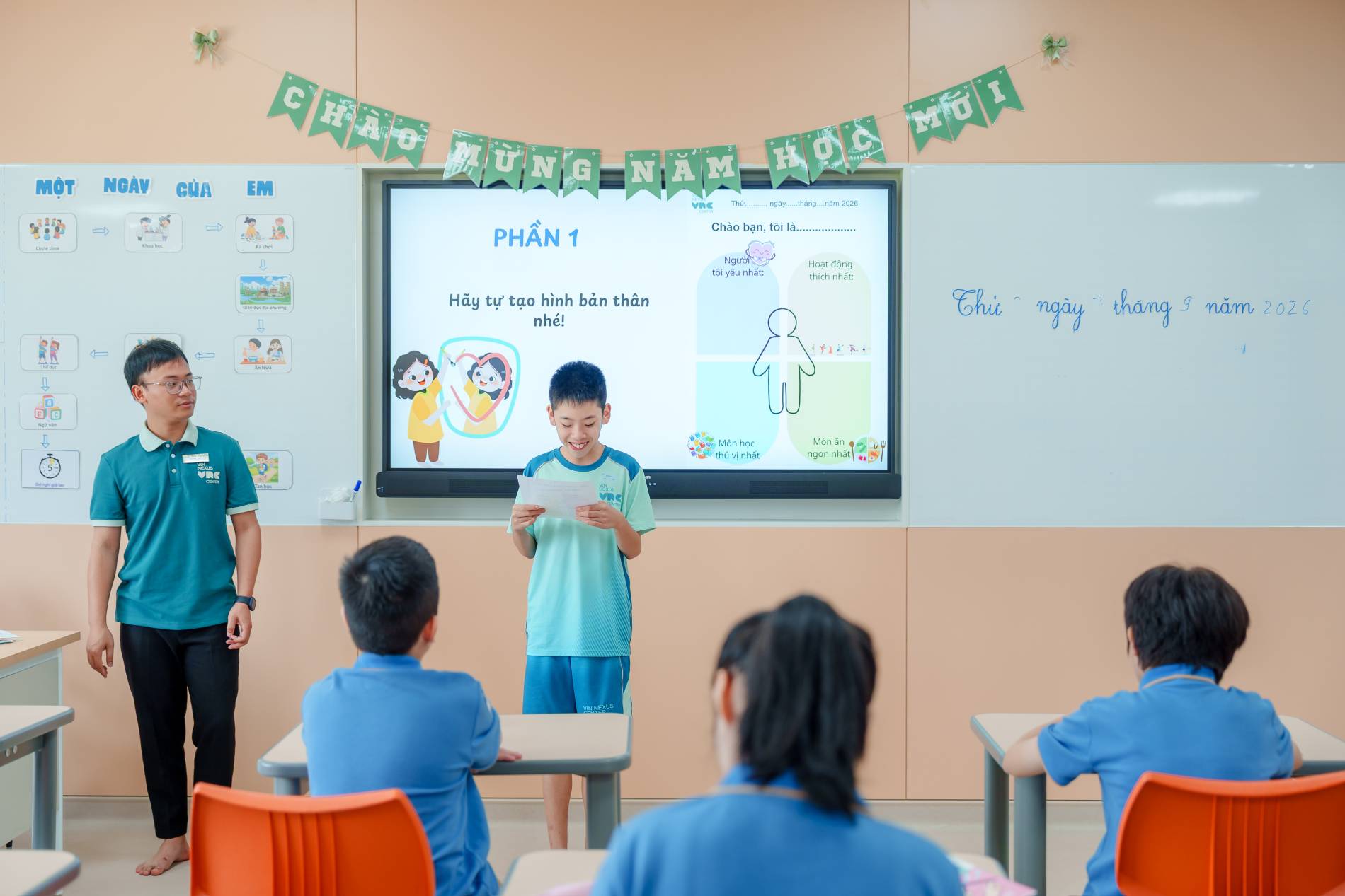 Vin Nexus Center: Trường học hạnh phúc hình trái tim và những gam màu rất “lạ” - Ảnh 6