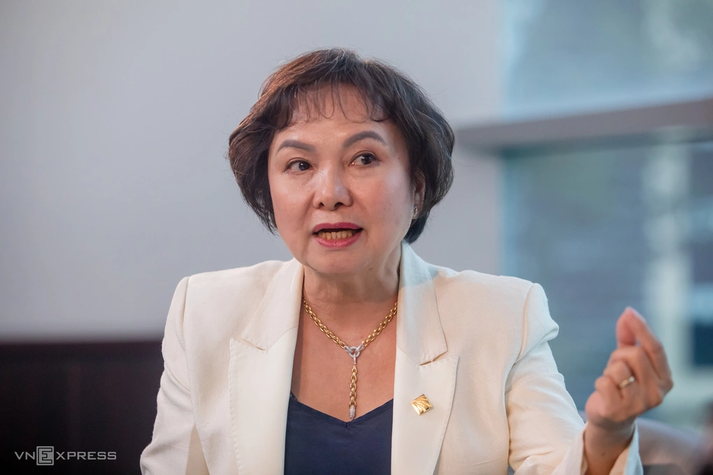 Bà Cao Thị Ngọc Dung, Chủ tịch Hội đồng quản trị PNJ. Ảnh: Thành Nguyễn
