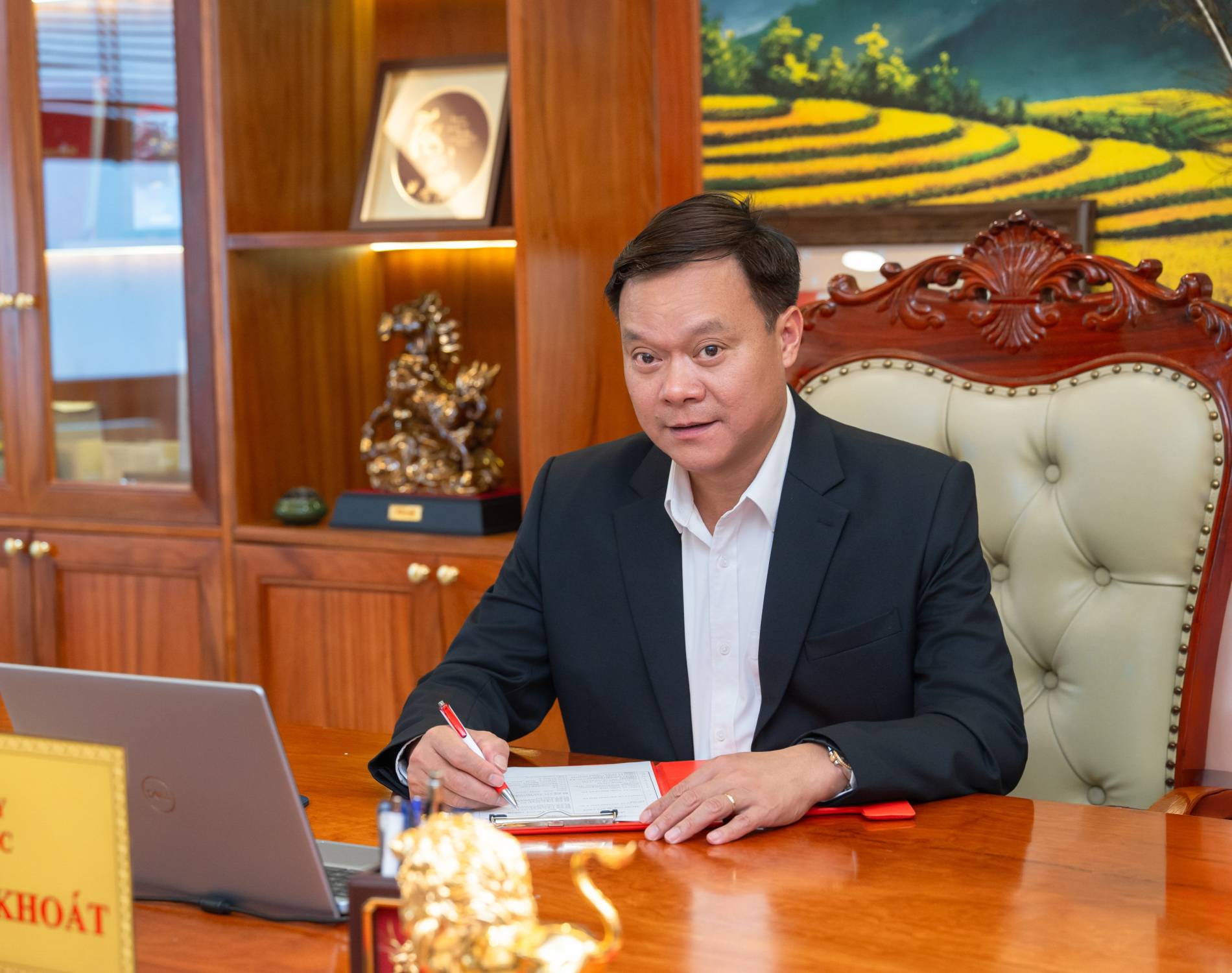 Ông Nguyễn Đình Khoát được bổ nhiệm làm Tổng Giám đốc Công ty TNHH MTV Đạm Ninh Bình - Ảnh 1