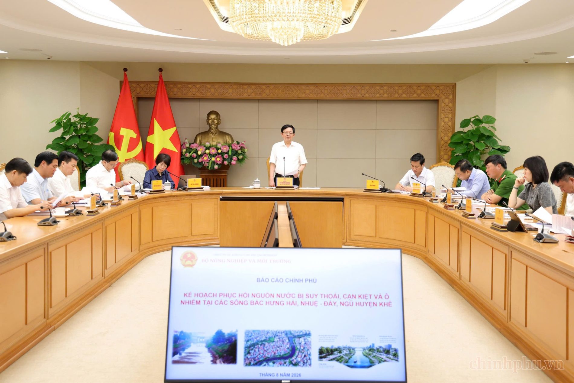 Phục hồi sông Bắc Hưng Hải, Nhuệ - Đáy, Ngũ Huyện Khê theo lộ trình, bảo đảm hiệu quả đầu tư - Ảnh 1