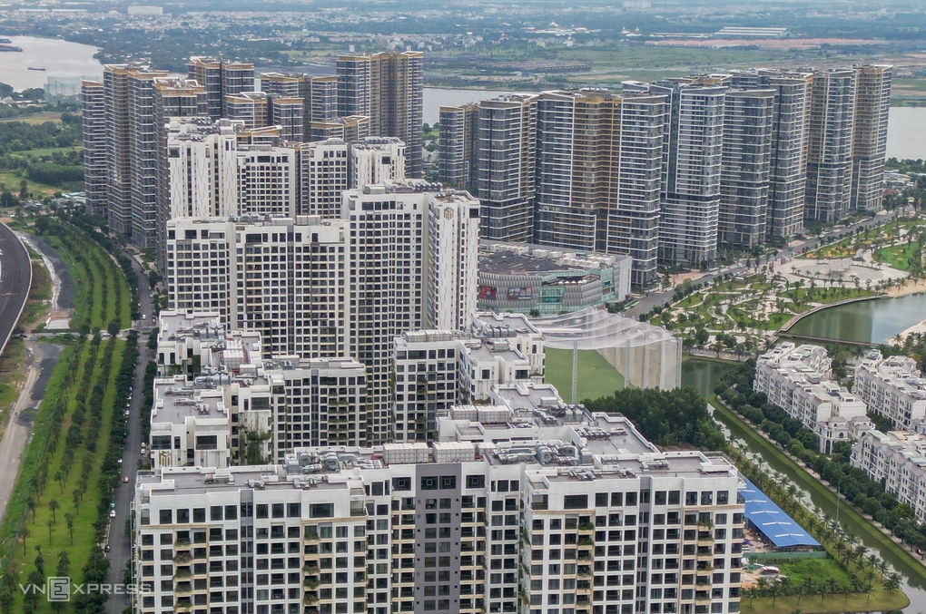 Các dự án chung cư tại khu vực phía Đông TP HCM tháng 8/2026. Ảnh: Quỳnh Trần