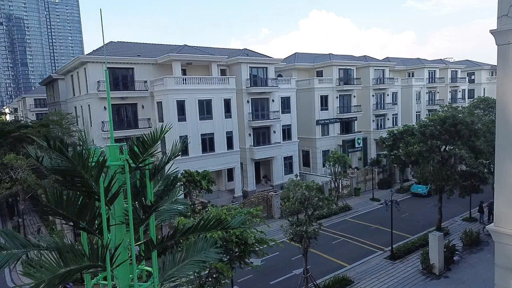 Các căn villa của nguyên đơn. Ảnh: đương sự cung cấp