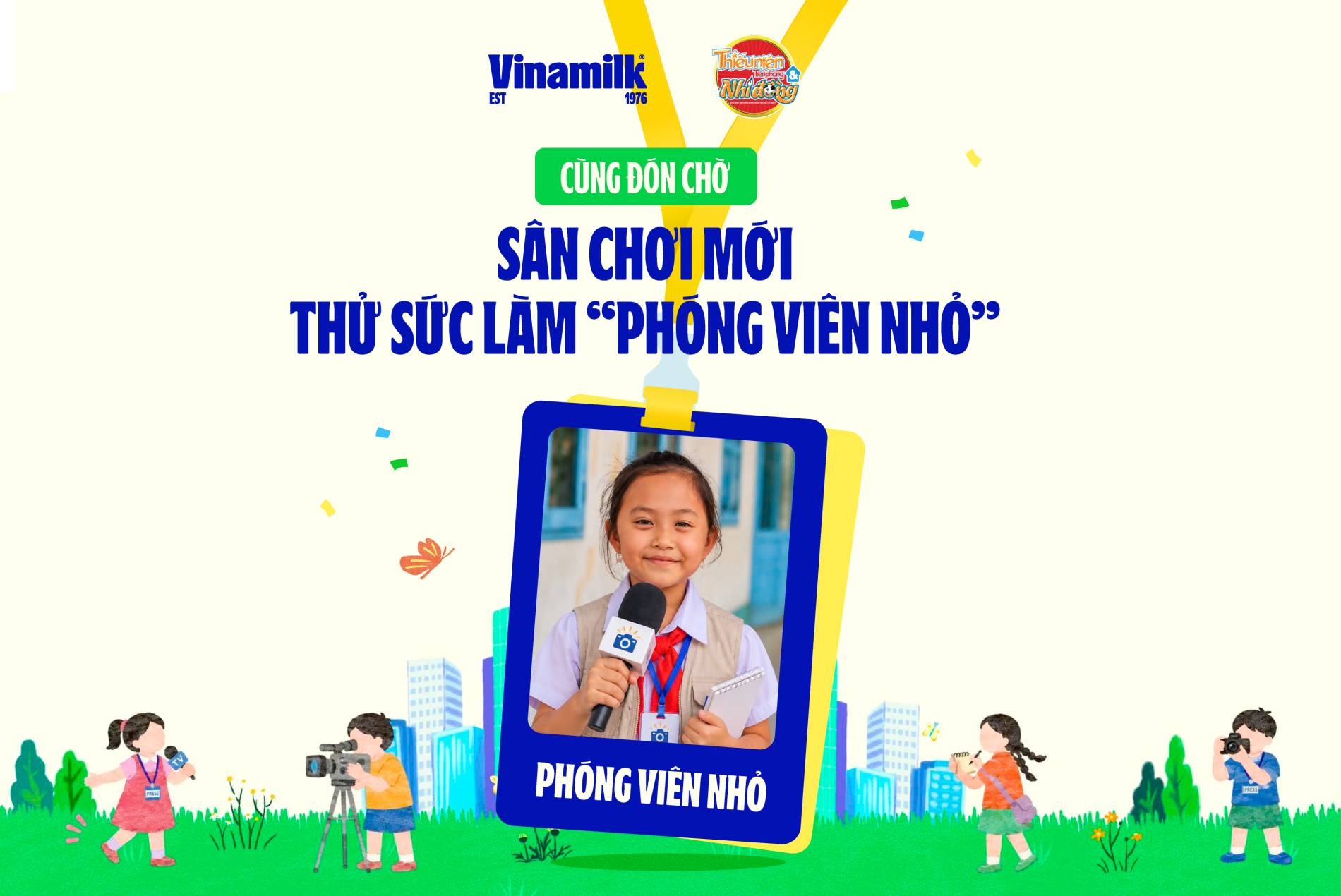 Vinamilk phát động cuộc thi “Chúng em làm phóng viên nhỏ”: Khuyến khích học sinh kể chuyện về môi trường - Ảnh 1