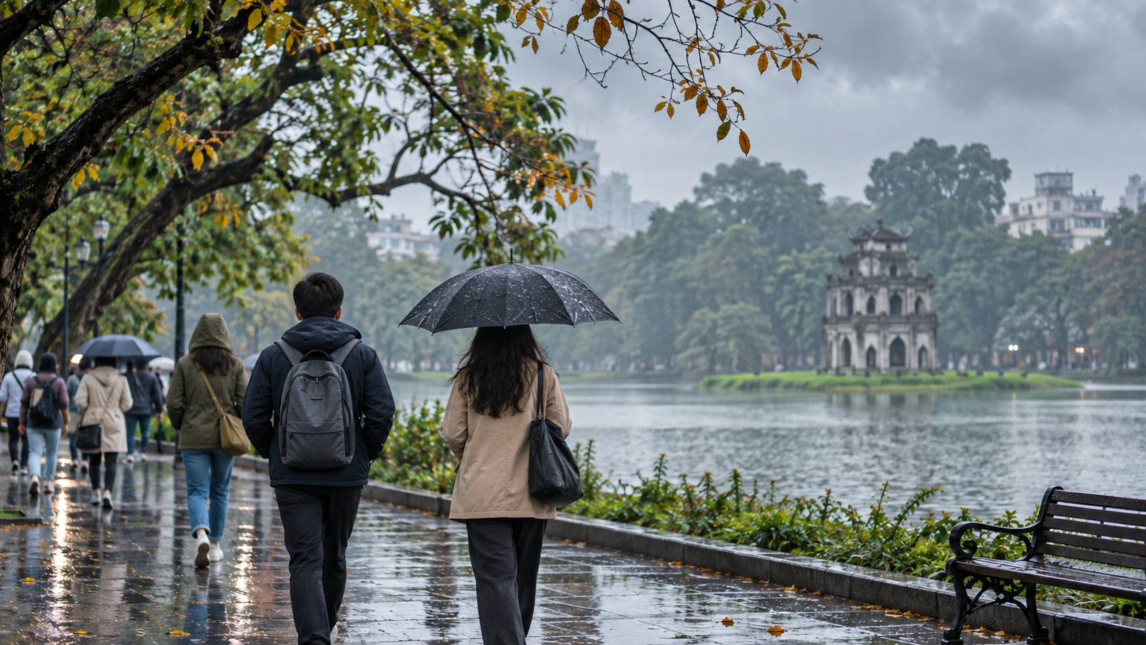 Không khí lạnh tràn về, Bắc Bộ chuyển lạnh, vùng núi cao có nơi rét - Ảnh 1