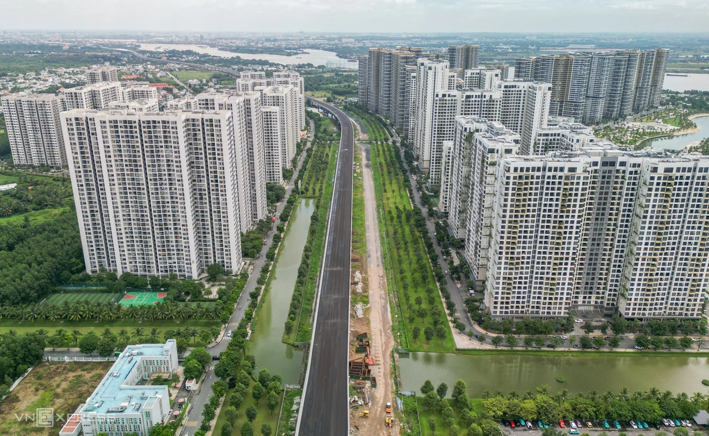Bất động sản khu Đông TP HCM với các dự án chung cư tháng 8/2026. Ảnh: Quỳnh Trần