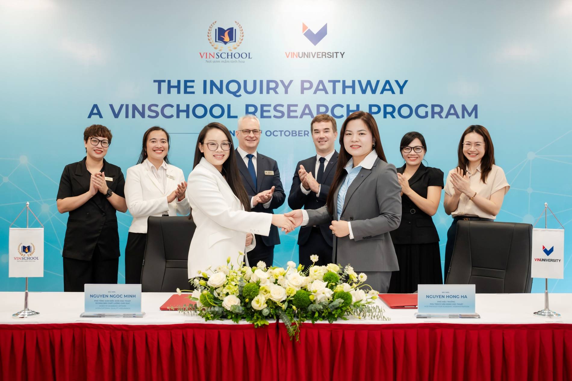 Vinschool và VinUni hợp tác phát triển năng lực nghiên cứu cho học sinh THPT - Ảnh 1