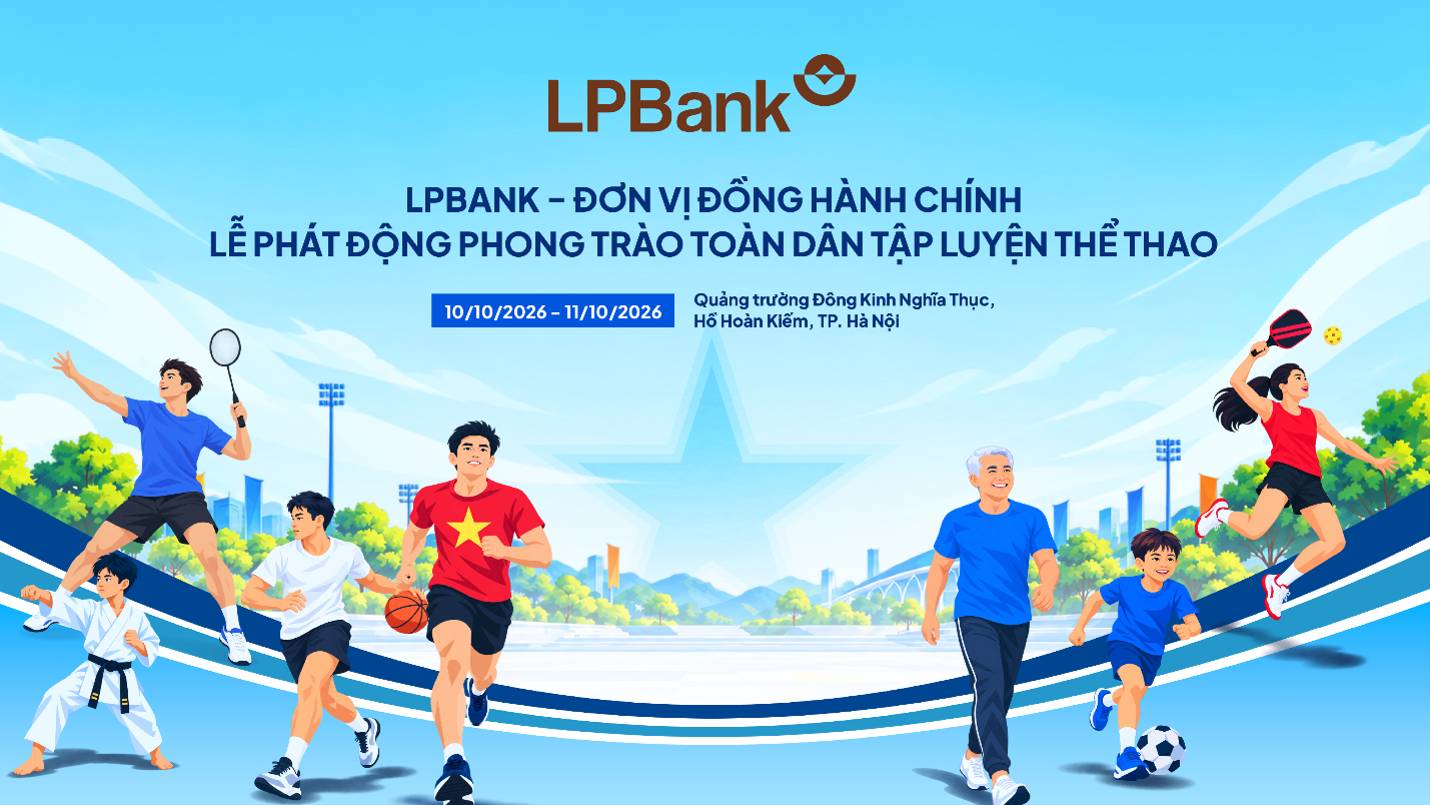 LPBank lan tỏa thông điệp “Khỏe thể chất – Trọn Lộc Phát” tại sự kiện thể thao cộng đồng - Ảnh 1