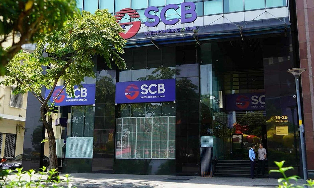 Trụ sở SCB trên phố đi bộ Nguyễn Huệ (TP HCM) trước khi chuyển sang địa chỉ mới. Ảnh: Website SCB