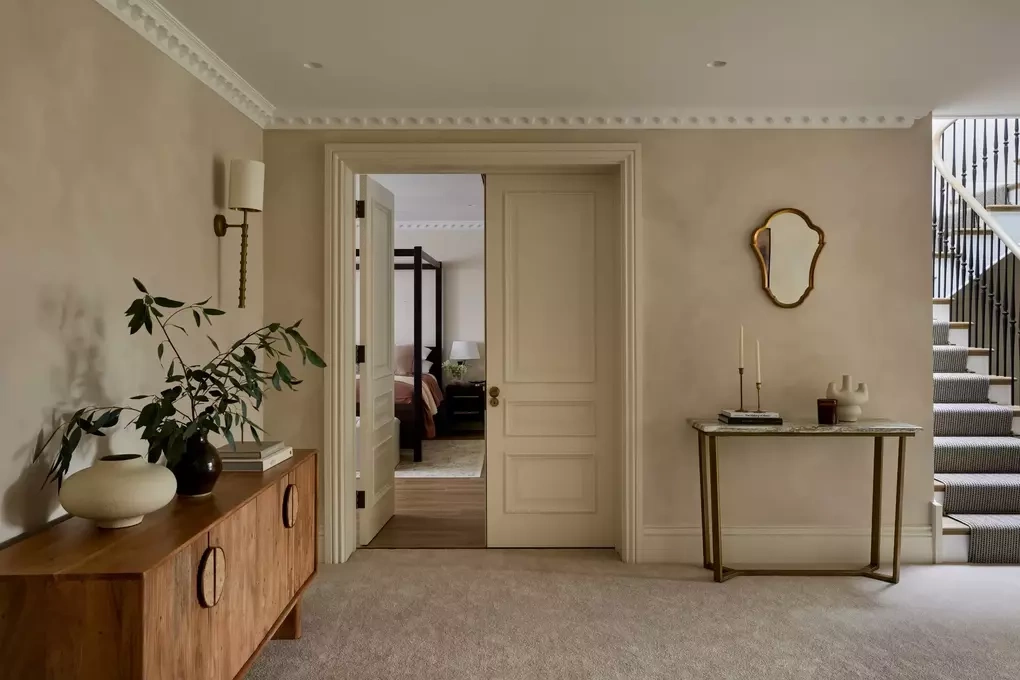 Căn nhà tại London (Anh) được phá dỡ và xây dựng lại theo phong cách Georgian cổ điển, với thời gian thực hiện khoảng 2 năm. Ảnh: Amy Stoddart Studio